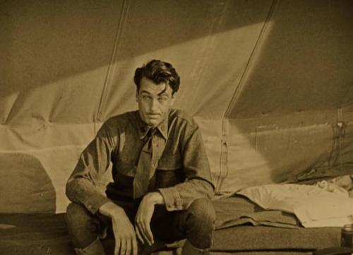 Well, this is a face.  Gary Cooper in Wings.