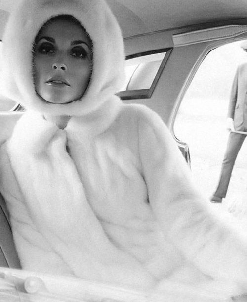 Sharon Tate In A Halston Hat For Harpers BazaarPhotographed By Neal Barr, 1967