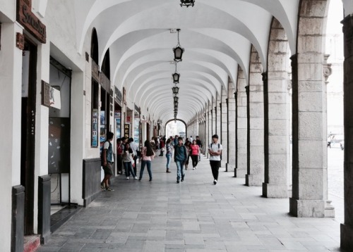 Arequipa We didn&rsquo;t spend long here but enjoyed wandering around the cobbled streets and ex