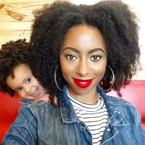 blackgirlflymag: BGF Mommy and Mini Monday:: 1, 2, 3 Cheese ❤️✨ | @jfashiongirl87 ift.tt/1Ms9