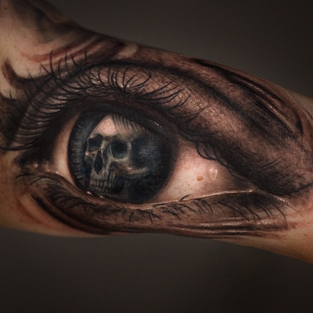 Skull Eye Tattoo  Best Tattoo Ideas Gallery