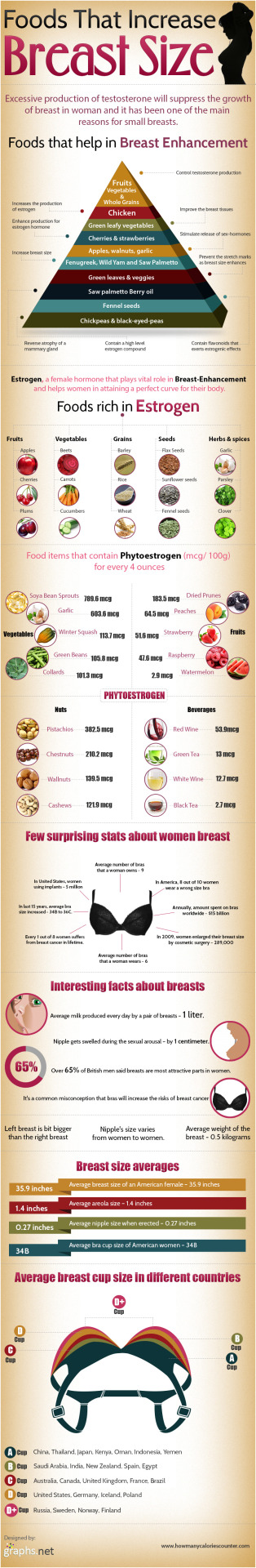 The Breast Expansion Diet Eat these foods to increase the size of your breasts permanently!