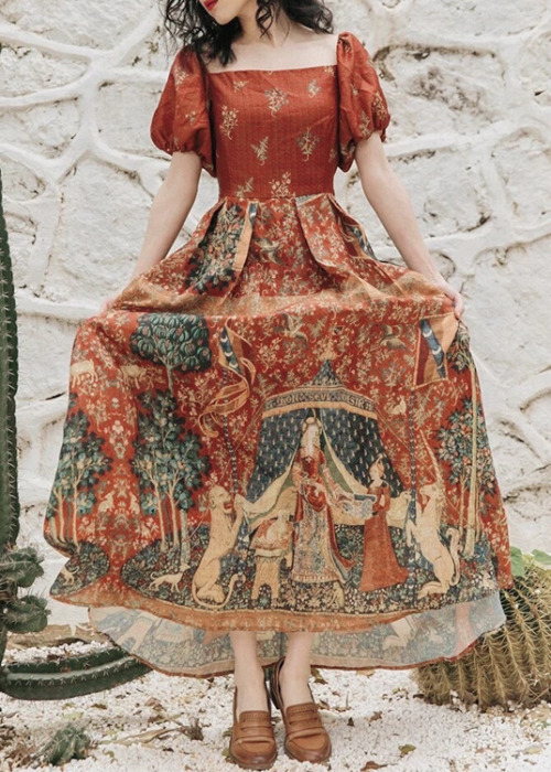 chandelyer:‘The Lady and The Unicorn’ dress - 10% off code: wisteria