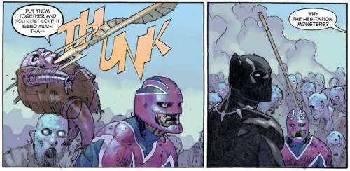 superheroesincolor:  Secret Wars #7 (2015)  //  Marvel Comics Black Panther (T'Challa), King of the Dead Story: Jonathan Hickman, art: Esad Ribic Get it now here  [ Follow SuperheroesInColor on facebook / instagram / twitter / tumblr ] 