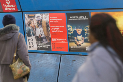 Gorgeous photos of our #CTApoets at “L” stops around Chicago by Intersection. If you see