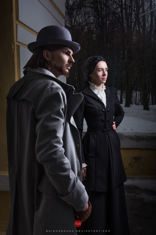 Penny Dreadful cosplay photoshoot. Part I.Characters - Vanessa Ives and Ethan ChandlerModels - Great