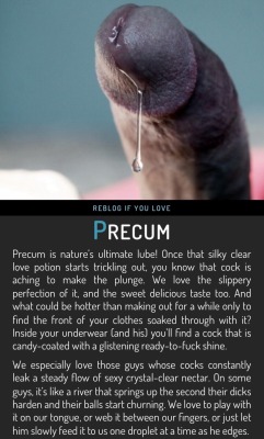 latindadnyc:  I’m a fuckin’ PRECUM FREAK! I hunger for it and my cock fuckin’ POURS with it. Never need artificial lube!