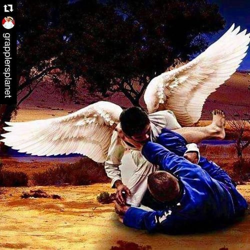 #Repost @grapplersplanet with @repostapp.・・・Jiu Jitsu gives you wingsJiu jitsu te da asas・・・ DoOrDie