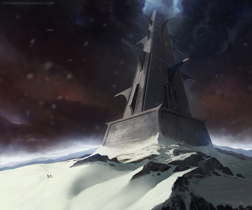saveroomminibar:  The Otherworldly Concept Art of Thomas Wievegg. Website || DeviantArt || CGhub 