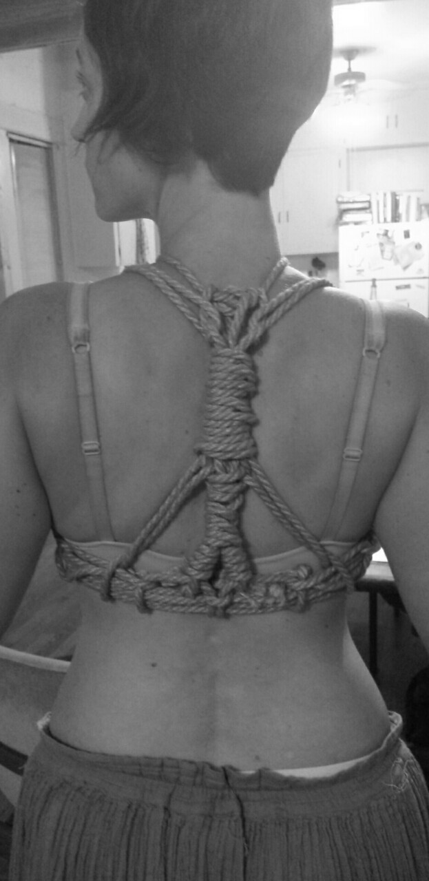 knottedcontours:  I had my second session with a good friend this evening. This is