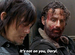 thewalkingdearyl:  Rick makes better Daryl.Daryl makes better Rick.