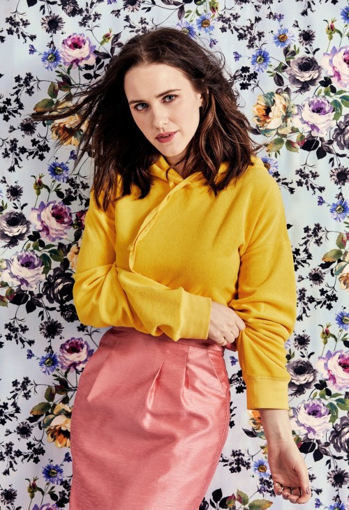 Rachel Brosnahan photographed by Ramona Rosales for Glamour, 2018