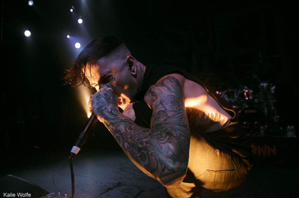 brutalgeneration:  Mitch Lucker - Suicide Silence (by Cutekayann) 