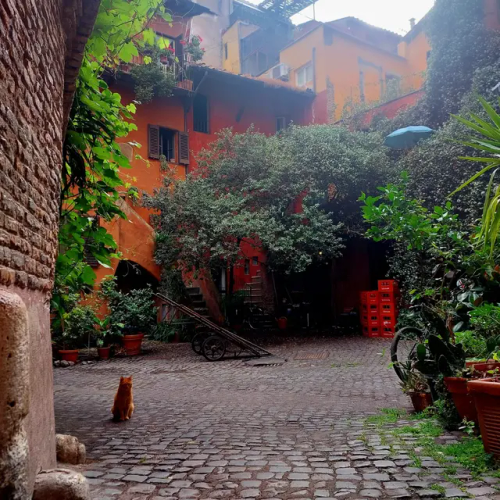 One Of The Most Characteristic Views Of Rome