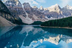 woodendreams:  Moraine lake, Banff National Park, Canada by Willi Nuechterlein