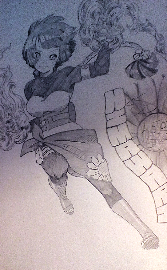 kotori-chama:  Himawari Uzumaki  In just a few hours I’ll be going out with my