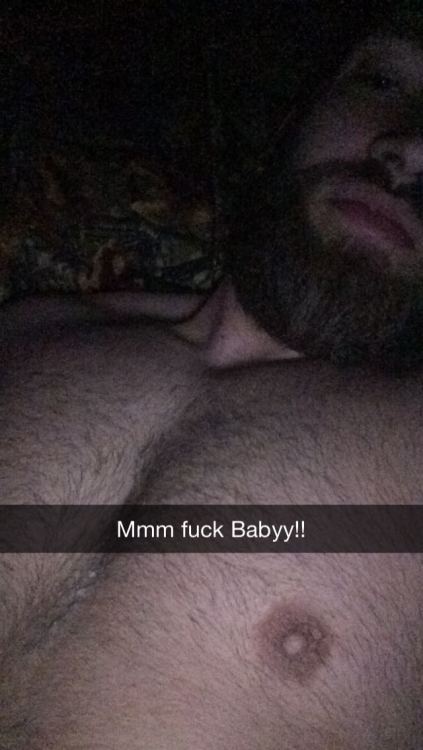 kambreycollins:  This big bearded guy was ready to fuck. Yeah that sixth pic is actually a dick pic he posted to Tinder moments.