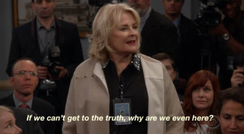 tvhousehusband: Murphy Brown crashes a White House press briefing and asks questions we all wish jou