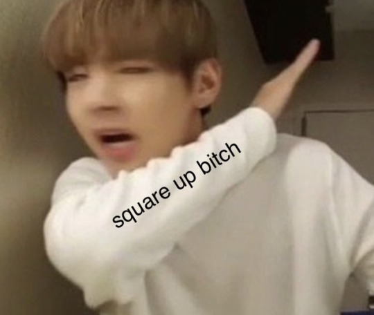 BTS Memes Galore — BTS square up