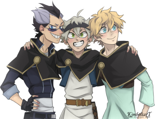 started watching black clover recently, these are some of my favs (Magna being my fav and Zora comin