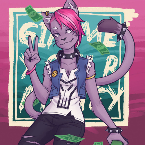 I’ve entered the Fan Forge contest for Monster Prom with a t-shirt design of my favourite shopkeeper