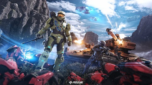 present-future:Halo Infinite Macworld Remaster [Halo Fan Art} by William Cameronhttps://www.artstation.com/artwork/J9ee5d