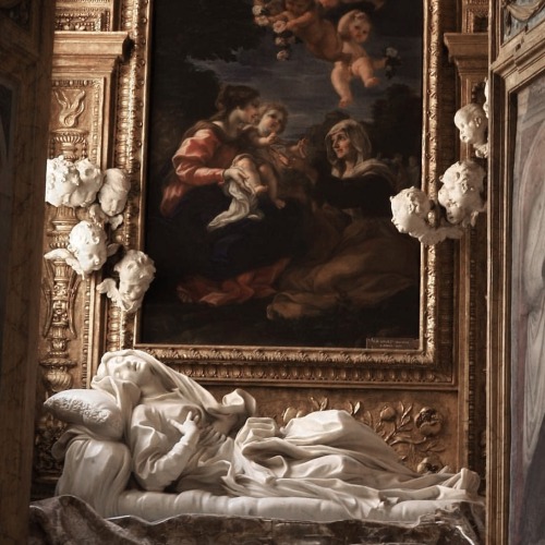 Blessed Ludovica Albertoni By Gian Lorenzo Bernini.