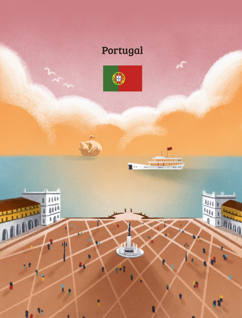  Passei os últimos 3 meses ilustrando esse livro maravilhoso sobre a difusão da língua portuguesa pe