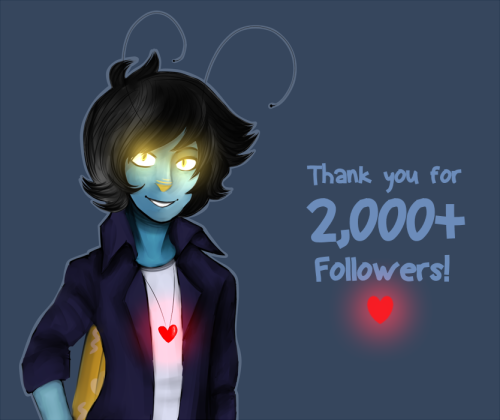 [[ Thanks for 2,000+ followers, guys! Gosh, thats a lot. Have Shrig wearing something less formal. ;