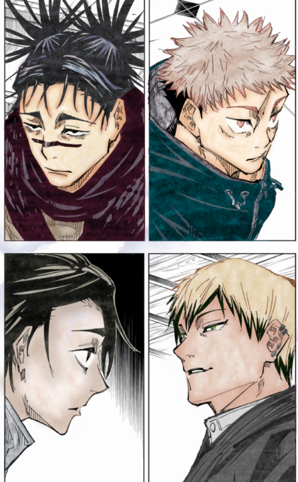 #jujutsu kaisen coloring on Tumblr