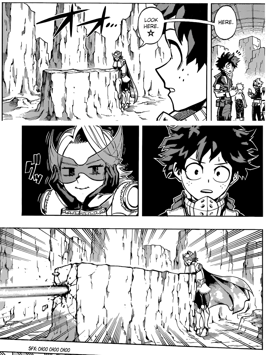 glubbity: this is the gayest page in the whole bnha manga so far i always think about