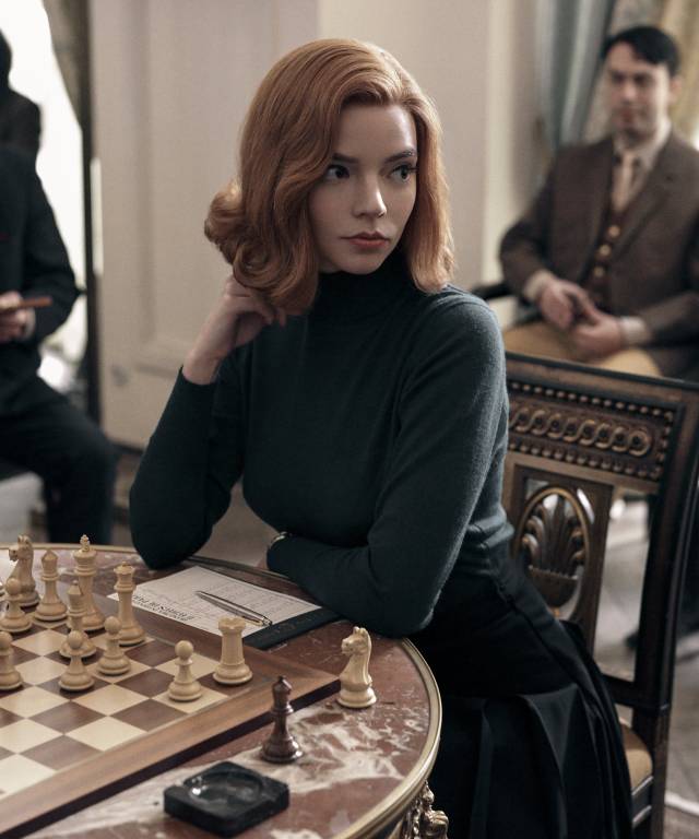 Film of Century - The One Thing We Know About Elizabeth Harmon Is That She  Loves To Win. The Queen's Gambit TV Mini-Series (2020)