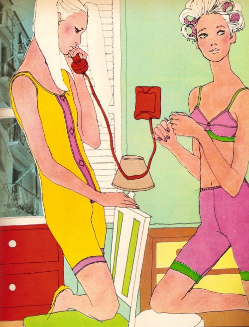 talesfromweirdland:1960s fashion illustrations porn pictures