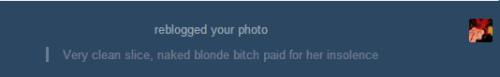 never thought it’d say this, but shit like this makes me not want to make GIFS. don’t write this vulgar shit on anything I make.