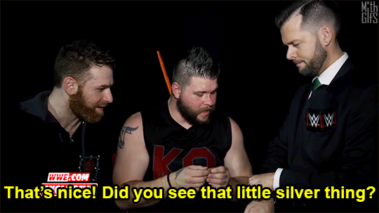 moonsault-fics:  mith-gifs-wrestling:Kevin and Sami and their (stolen) friendship