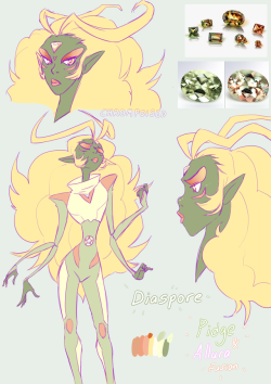 Chrompoised: This Is Allura’s And Pidge’s Fusion, Diaspore! I Was Determined