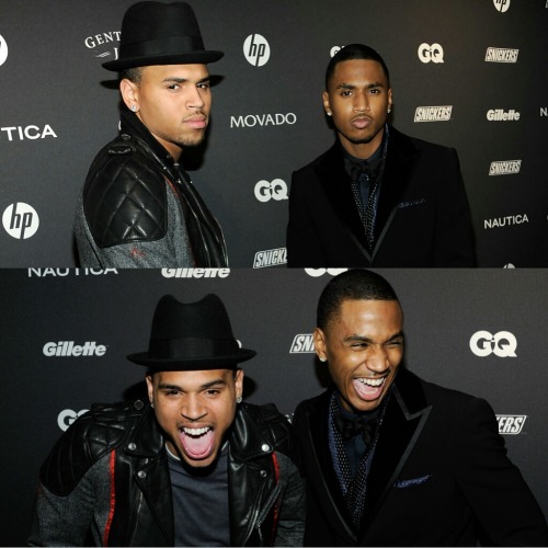 Porn takethatdicknigga:  Chris Brown + Trey Songz photos