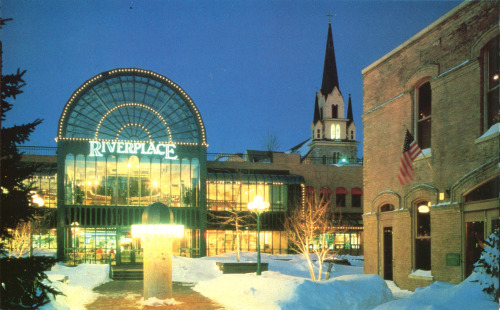 Master Post: River Place Mall In Minneapolis, Minnesota, 1984.