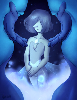 insidealosershead:  I’m joining the group of drawing Blue Pearl here she is  she’s so cute i can’t- I had to draw her 