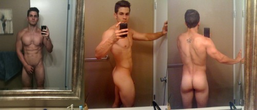 lovedudeperfectbody:  Ops… Naked!  Butttttt… Nice body!