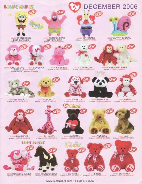 rollyroll:Ty Retailers catalog (2006)