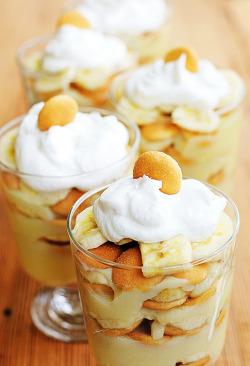 fullcravings:  Uncle Bobby’s Banana Pudding Parfaits 