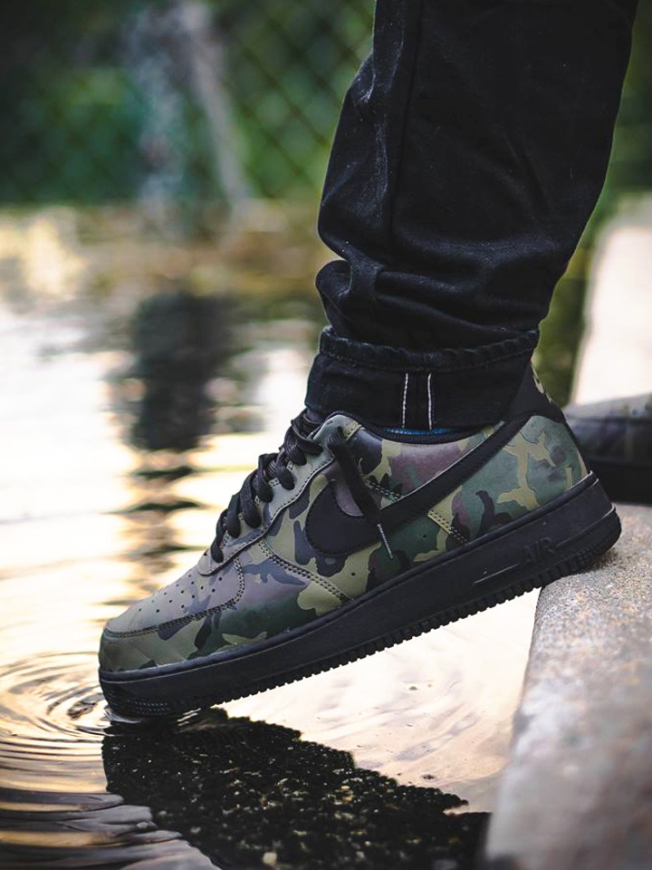 nike air force one reflective camo