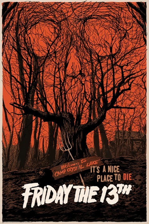 thepostermovement:  Friday the 13th by Francesco Francavilla