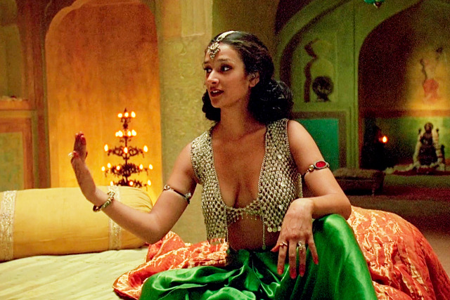 Indira Varma in Kama Sutra: A Tale of Love (dir. Mira Nair - 1996).