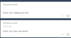 Just put the two asks together in one bc