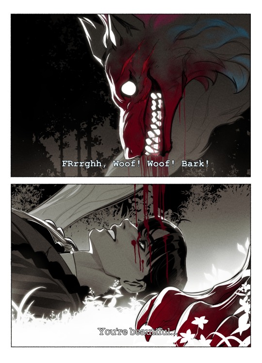foxgirlintestines:  yellowsyro:You’re beautiful…   @werewolfbarista