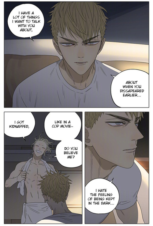 Old Xian update of [19 Days] translated by Yaoi-BLCD. Join us on the yaoi-blcd scanlation team discord chatroom  or 19 days fan chatroom!Previously, 1-54 with art/ /55/ /56/ /57/ /58/ /59/ /60/ /61/ /62/ /63/ /64/ /65/ /66/ /67/ /68, 69/ /70/ /71/ /72/