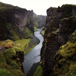 Early morning rainy shoot.  (at Fjaðrárgljúfur)