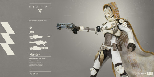 worldof3a:  Destiny Hunter Bambaland Store Exclusive Edition available for pre-order now at Bambaland!Bungie and 3A proudly announce the highly anticipated DESTINY HUNTER – the third class of Guardian in 3A’s 1/6th Scale Collectible Figure Series